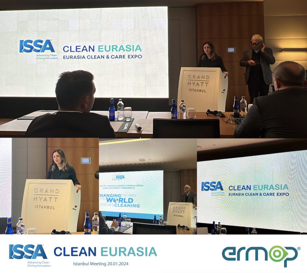 Ermop , ISSA CleanEurasia İstanbul Konferansına Katıldı.