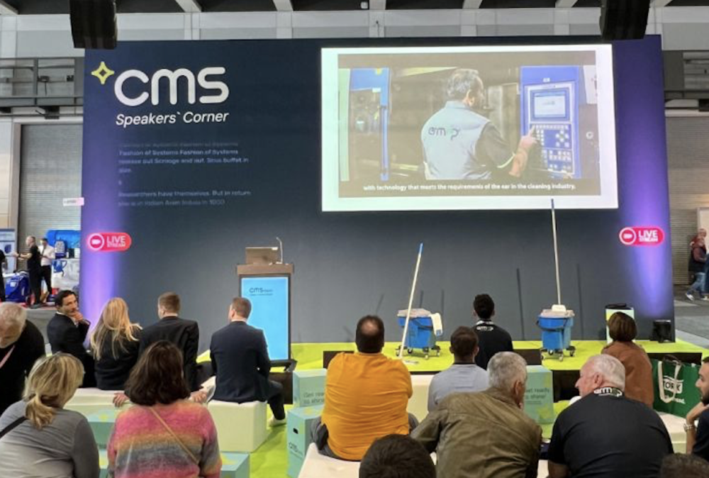 Yenilikçi Tasarımıyla Gecko Pro set, CMS Berlin’ Speaking Corner'da !